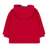 Trussardi Cappotto tinta unita con Cappuccio Rosso per Neonato TIA25038GB ROSSO TRUSSARDI 