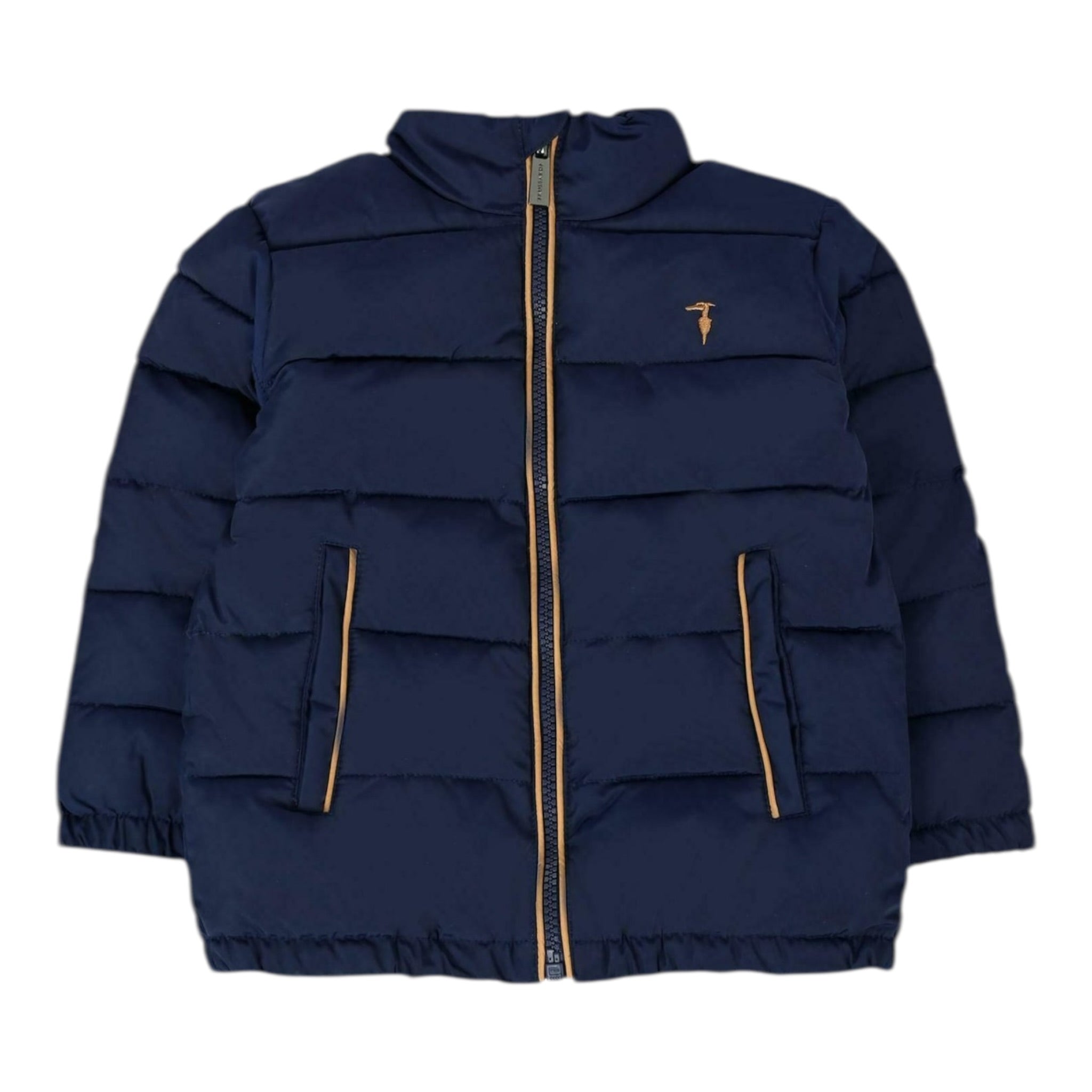 Trussardi Giubbino tinta unita con Cappuccio Blu per Neonato TIA25066PI BLU TRUSSARDI 
