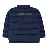 Trussardi Giubbino tinta unita con Cappuccio Blu per Neonato TIA25066PIX BLU TRUSSARDI 