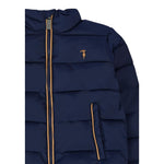 Trussardi Giubbino tinta unita con Cappuccio Blu per Neonato TIA25066PIX BLU TRUSSARDI 