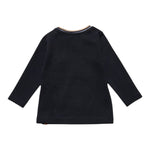 Trussardi Shirt tinta unita con Stampa Blu per Neonato TIA25071TS BLU TRUSSARDI 