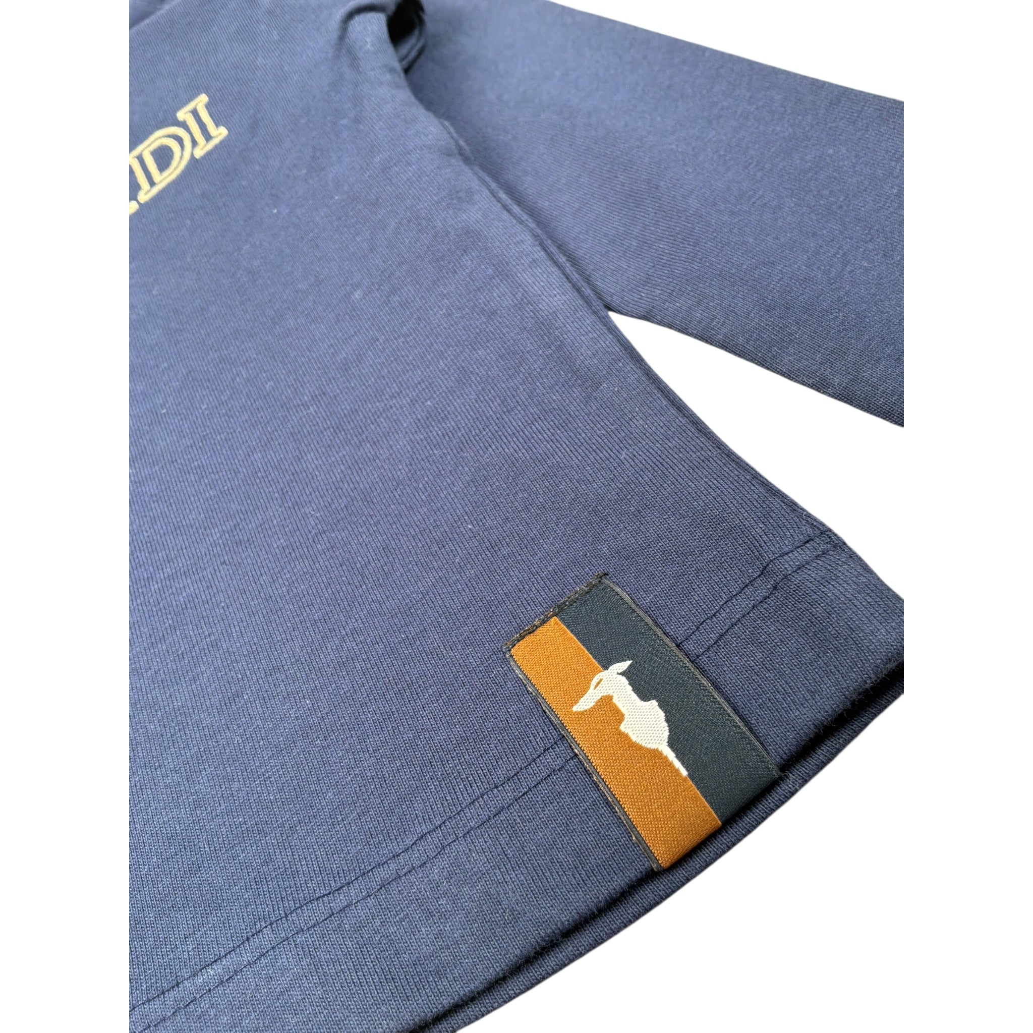 Trussardi Shirt tinta unita con Stampa Blu per Neonato TIA25071TSX BLU TRUSSARDI 
