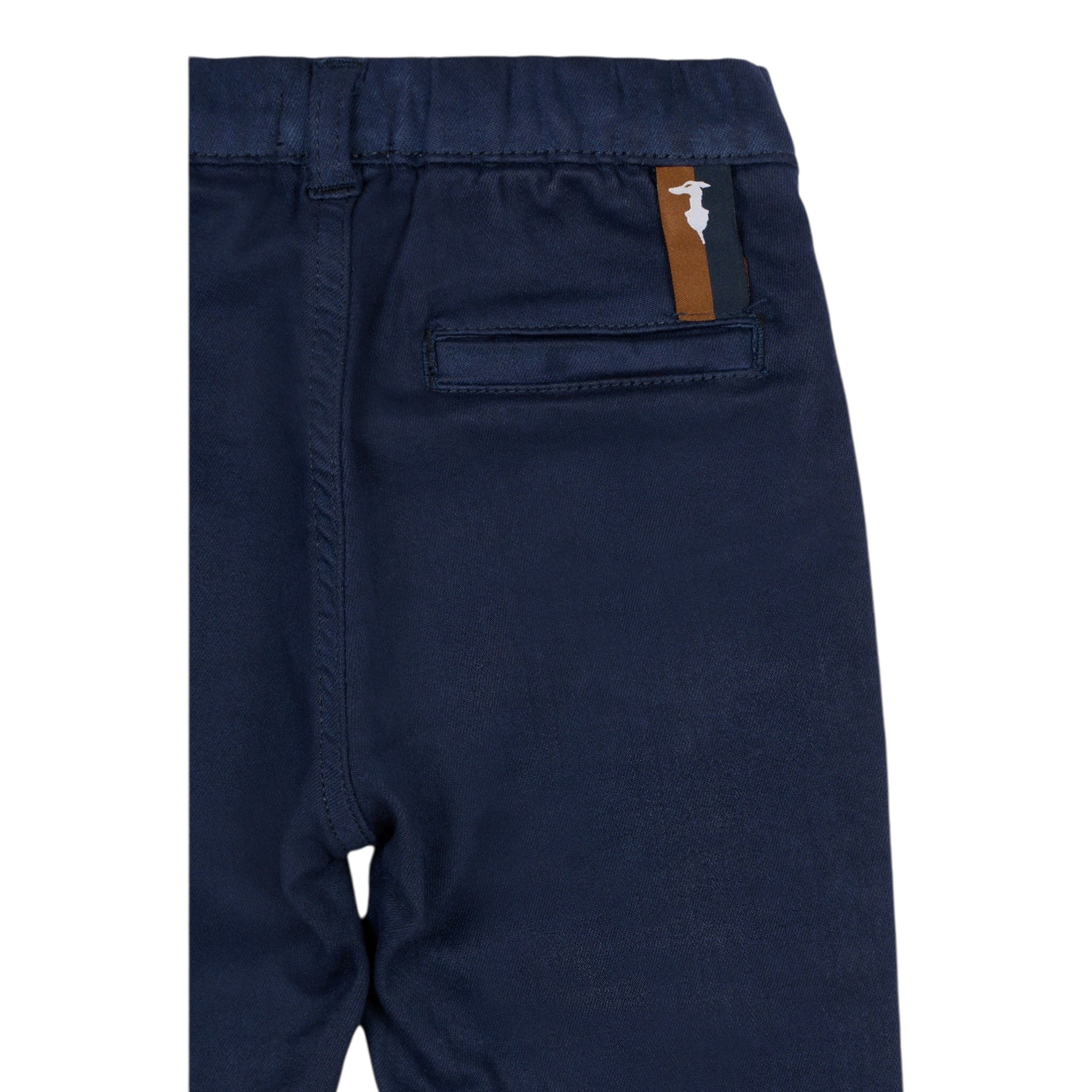 Trussardi Pantalone tinta unita con Elastico In Vita Blu per Bambino TIA25087PAJ BLU TRUSSARDI 