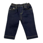 Trussardi Jeans tinta unita con Elastico In Vita Blu per Neonato TIA25098JEN BLU TRUSSARDI 