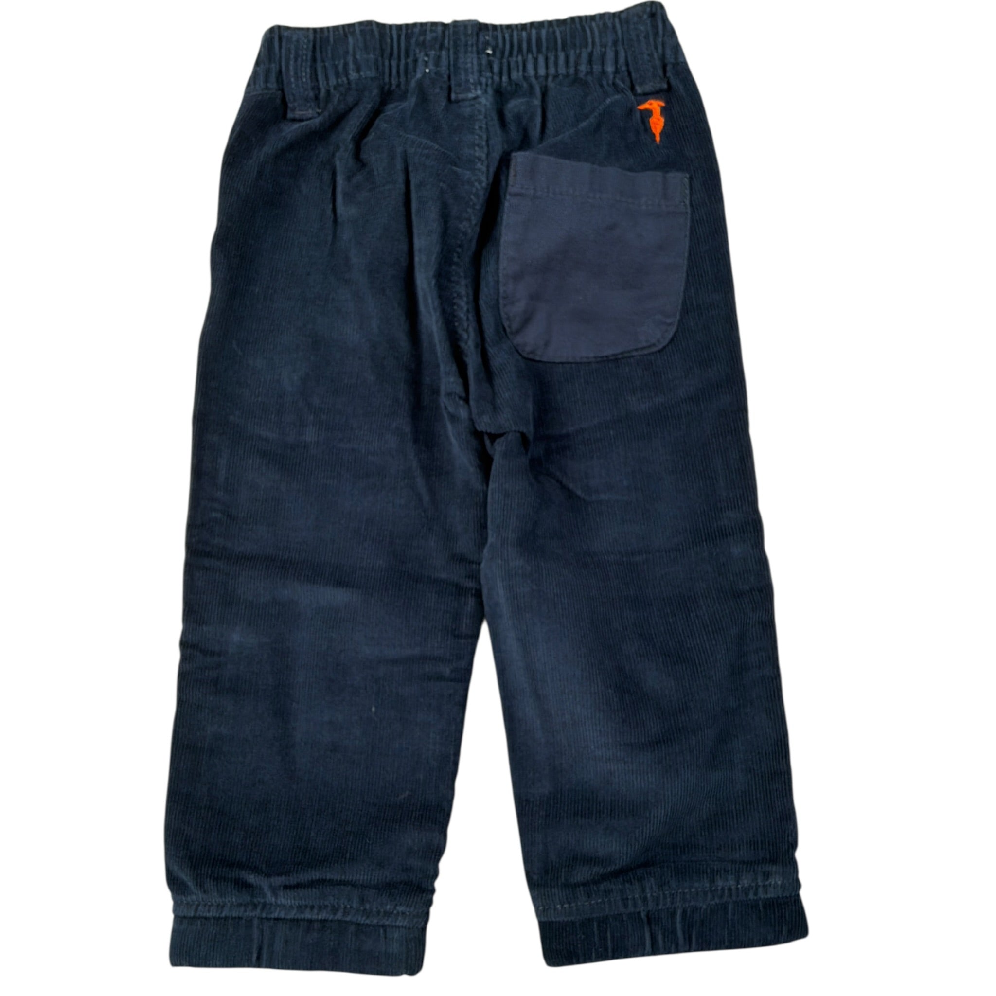 Trussardi Pantalone Tinta Unira con Elaatico In Vita Blu per Neonato TIA25110PAX BLU TRUSSARDI 