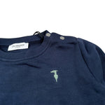Trussardi Felpa tinta unita Girocollo Blu per Bambino TIA25124FE BLU TRUSSARDI 