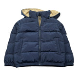 Trussardi Giubbino tinta unita con Cappuccio Blu per Bambino TIA26001PI BLU TRUSSARDI 