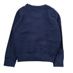 Trussardi Maglia tinta unita Girocollo Blu per Neonato TIA26003MA BLU TRUSSARDI 