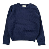 Trussardi Maglia tinta unita Girocollo Blu per Neonato TIA26003MA BLU TRUSSARDI 