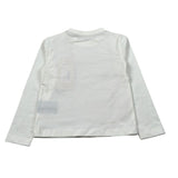 Trussardi Shirt Girocollo tinta unita con Logo Bianco per Neonato TIA26004TS BIANCO TRUSSARDI 