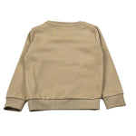 Trussardi Felpa Chiusa Girocollo tinta unita con Logo Beige per Neonato TIA26005FE BEIGE TRUSSARDI 