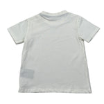 Trussardi T-Shirt Girocollo Tinta Uita con Logo Bianco per Neonato TIA26008TS BIANCO TRUSSARDI 