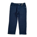 Trussardi Pantalone tinta unita con Elastico In Vita Blu per Neonata TIA26009PA BLU TRUSSARDI 