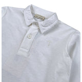 Trussardi Polo tinta unita con Stampa Bianco per Neonato TIA26018PO BIANCO TRUSSARDI 