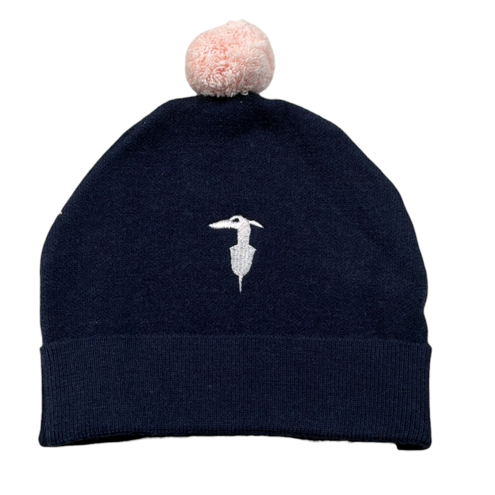 Trussardi Cappello tinta unita con Logo Blu per Neonata TIA26024HA BLU TRUSSARDI 