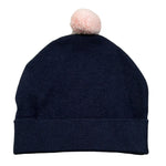 Trussardi Cappello tinta unita con Logo Blu per Neonata TIA26024HA BLU TRUSSARDI 