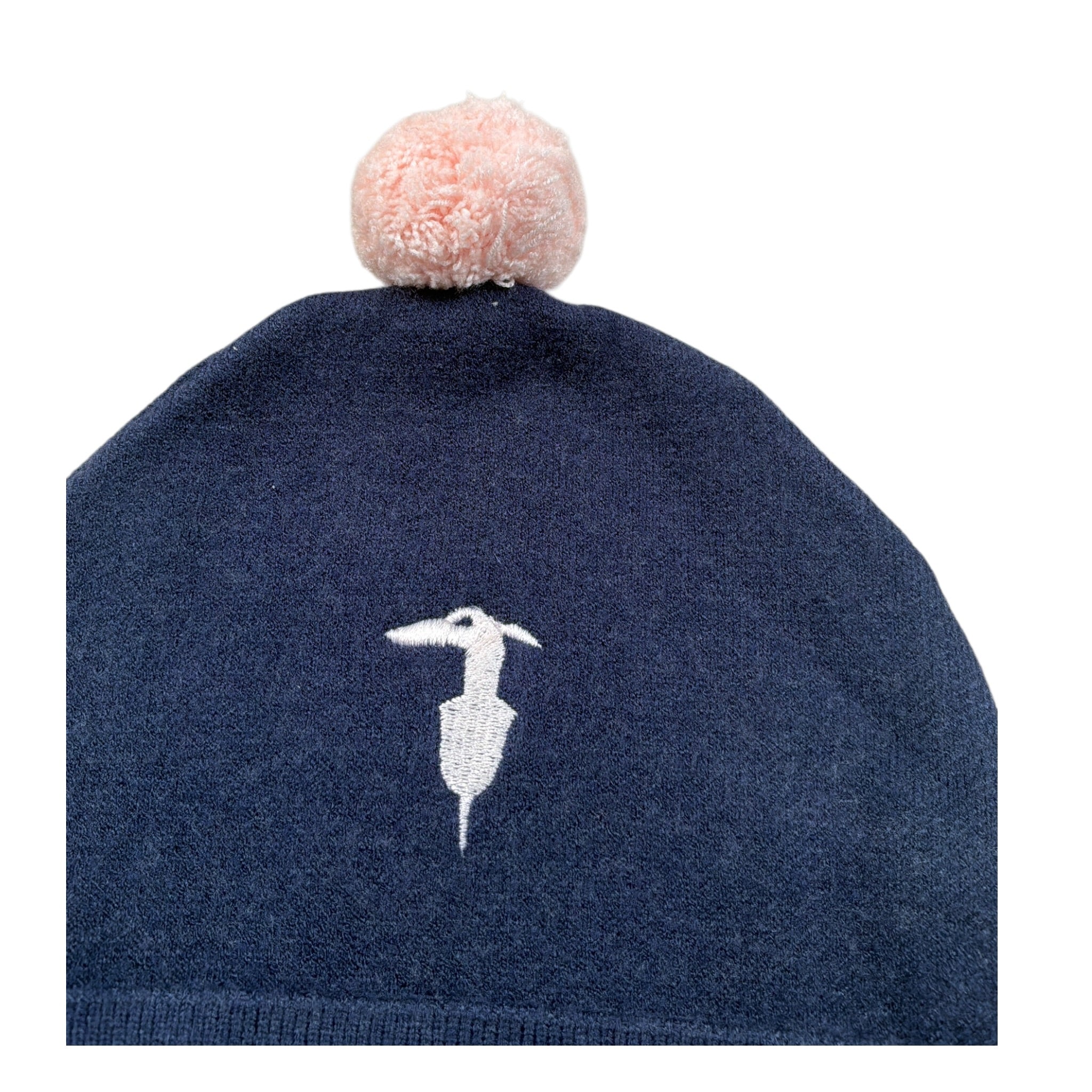 Trussardi Cappello tinta unita con Logo Blu per Neonata TIA26024HA BLU TRUSSARDI 