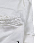 Trussardi Completo 2Pz Felpa-Pantalone tinta unita Bianco per Neonata TIA26028CF BIANCO TRUSSARDI 