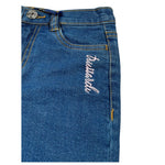 Trussardi Jeans tinta unita con 5 Tasche Blu per Neonata TIA26032JE BLU TRUSSARDI 