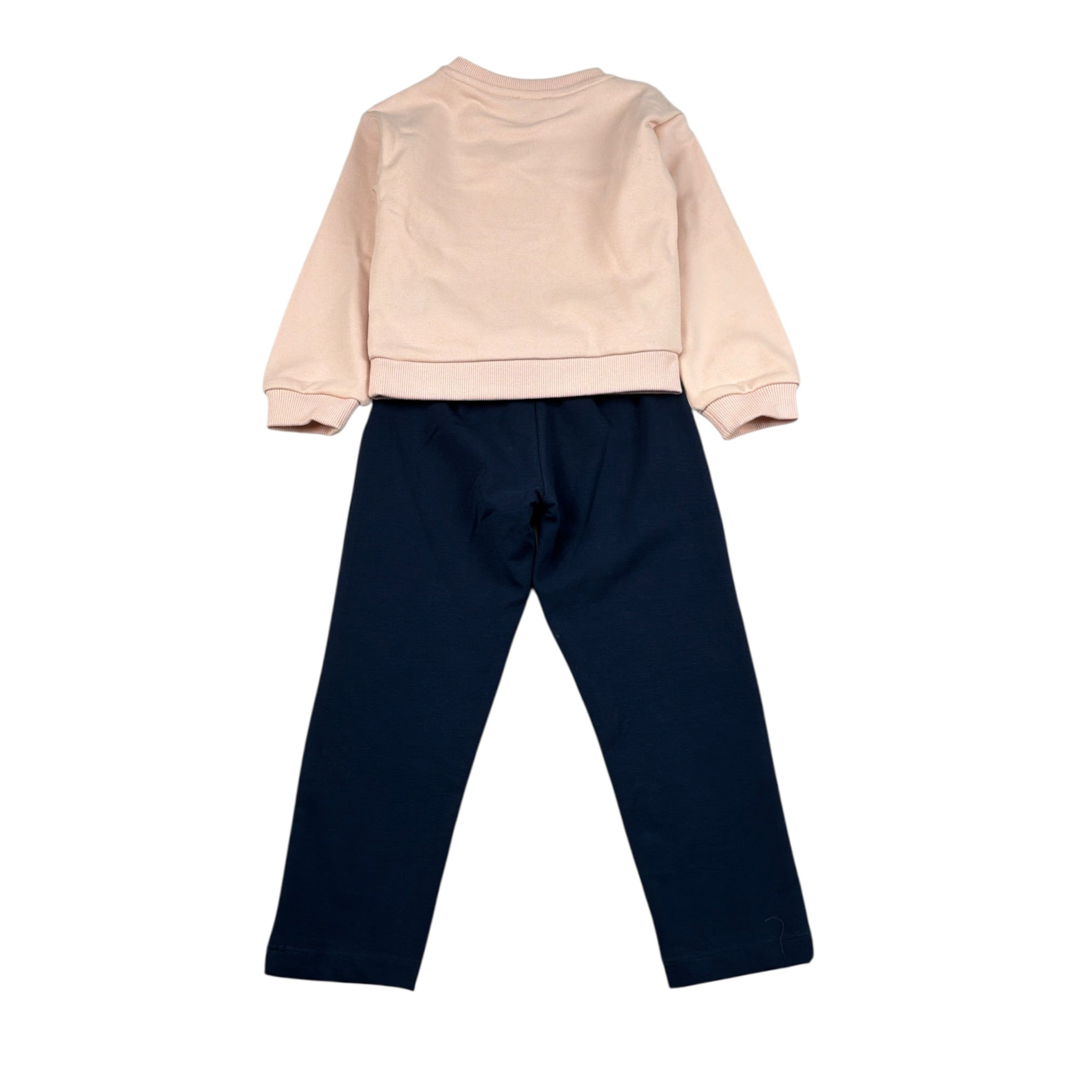Trussardi Completo 2Pz Felpa-Pantalone Rosa per Neonata TIA26034CF ROSA TRUSSARDI 