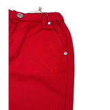 Trussardi Pantalone tinta unita con Elastico In Vita Rosso per Neonato TIA26038PA ROSSO TRUSSARDI 