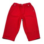 Trussardi Pantalone tinta unita con Elastico In Vita Rosso per Neonato TIA26038PA ROSSO TRUSSARDI 