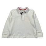 Trussardi Polo Manica Lunga Tint Unita Panna per Neonato TIA26045PO PANNA TRUSSARDI 