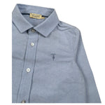 Trussardi Camicia Manica Lunga tinta unita Azzurro per Neonato TIA26046CA AZZURRO TRUSSARDI 