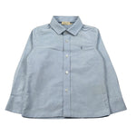 Trussardi Camicia Manica Lunga tinta unita Azzurro per Neonato TIA26046CA AZZURRO TRUSSARDI 