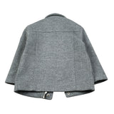 Trussardi Cappotto tinta unita Grigio per Neonato TIA26047CP GRIGIO TRUSSARDI 