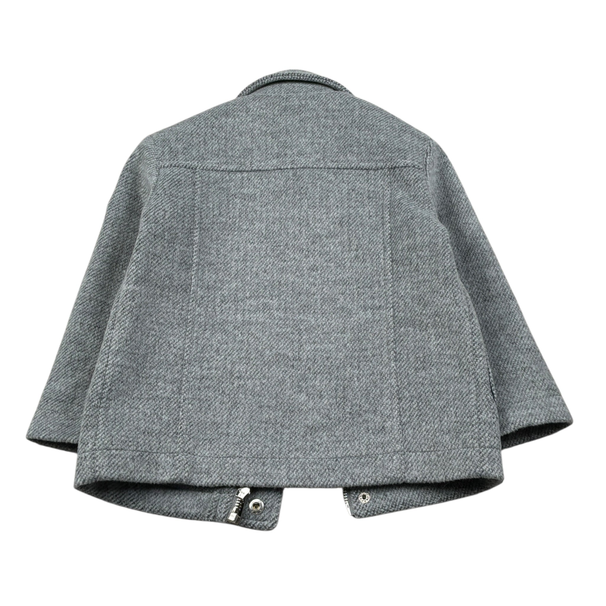 Trussardi Cappotto tinta unita Grigio per Neonato TIA26047CP GRIGIO TRUSSARDI 