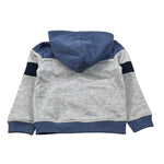 Trussardi Felpa con Zip E Cappuccio Grigio per Neonato TIA26058FE GRIGIO TRUSSARDI 