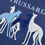 Trussardi T-Shirt tinta unita con Stampa Blu per Neonato TIA26060TS BLU TRUSSARDI 