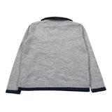 Trussardi Polo Manica Lunga tinta unita con Logo Grigio per Neonato TIA26061PO GRIGIO TRUSSARDI 