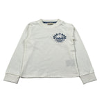 Trussardi Shirt Girocollo tinta unita con Logo Panna per Neonato TIA26065TS PANNA TRUSSARDI 