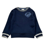 Trussardi Felpa tinta unita con Stampa Blu per Neonato TIA26067FE BLU TRUSSARDI 
