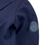 Trussardi Giacca tinta unita con Logo Blu per Neonato TIA26068GC BLU TRUSSARDI 