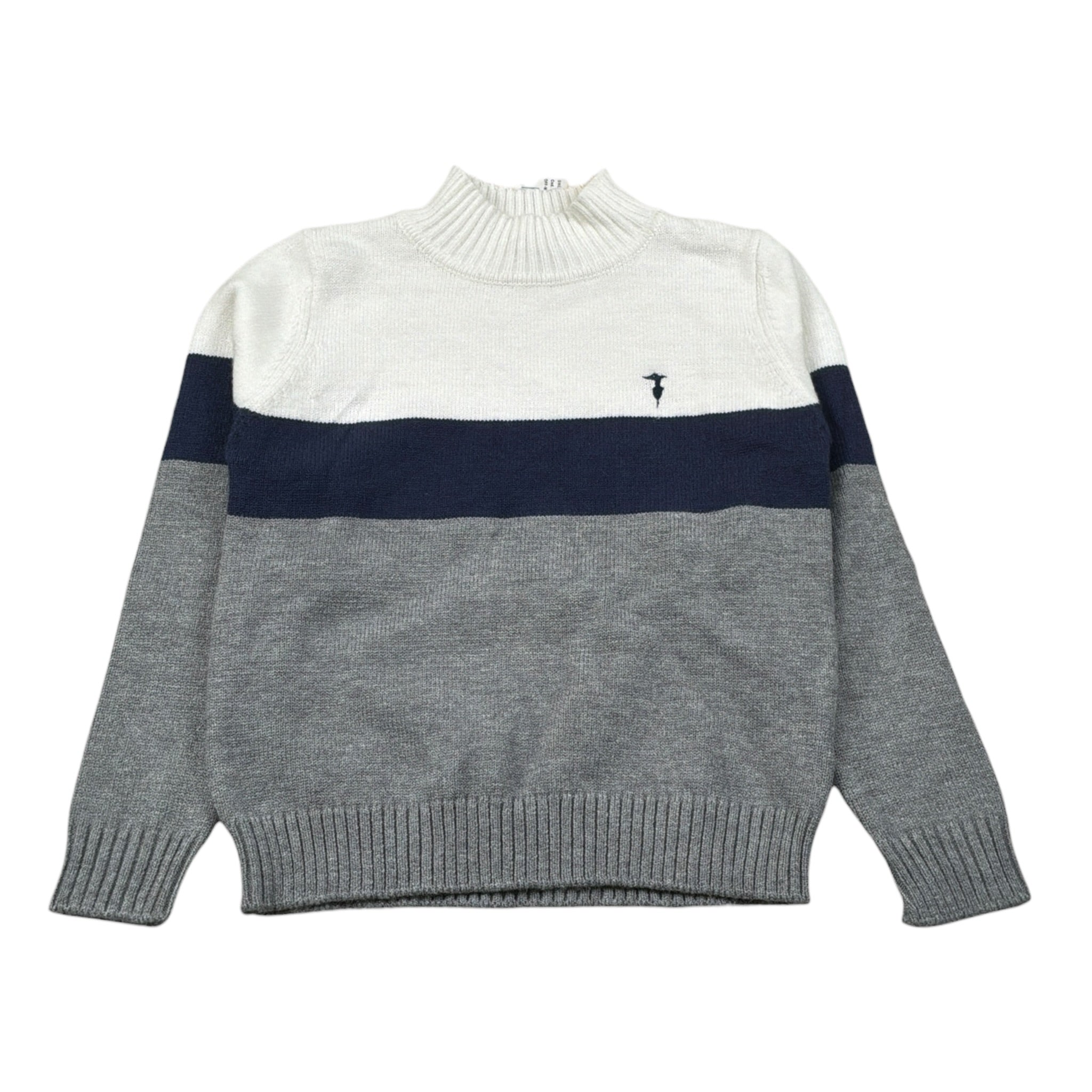 Trussardi Maglie Mezzo Collo Tricolore Multicolor per Neonato TIA26069MAA MULTICOLOR TRUSSARDI 