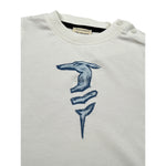 Trussardi Girocollo tinta unita con Stampa Panna per Neonato TIA26072TS PANNA TRUSSARDI 