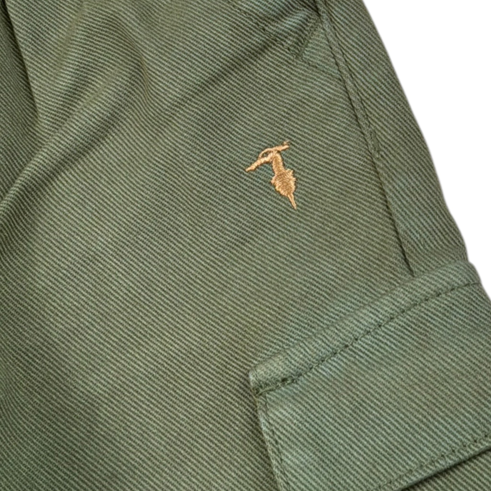 Trussardi Pantalone tinta unita con Elastico In Vita Verde per Neonato TIA26088PA VERDE TRUSSARDI 