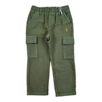 Trussardi Pantalone tinta unita con Elastico In Vita Verde per Neonato TIA26088PA VERDE TRUSSARDI 
