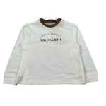 Trussardi Shirt Girocollo tinta unita con Stampa Bianco per Neonato TIA26092TS BIANCO TRUSSARDI 