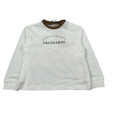 Trussardi Shirt Girocollo tinta unita con Stampa Bianco per Neonato TIA26092TS BIANCO TRUSSARDI 