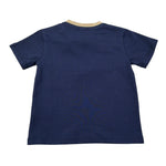 Trussardi T-Shirt Girocollo tinta unita con Taschino Blu per Neonato TIA26093TS BLU TRUSSARDI 