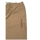 Trussardi Pantalone Tint Unita con Logo Beige per Neonato TIA26094PA BEIGE TRUSSARDI 