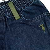 Trussardi Jeans tinta unita con Elastico In Vita Blu per Neonata TIA26097JE BLU TRUSSARDI 