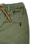 Trussardi Pantalone tinta unita con Elastico In Vita Verde per Neonato TIA26109PA VERDE TRUSSARDI 