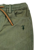 Trussardi Pantalone tinta unita con Elastico In Vita Verde per Neonato TIA26109PA VERDE TRUSSARDI 