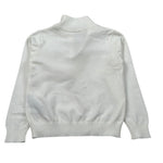 Trussardi Maglia tinta unita con Zip Panna per Neonato TIA26116MA PANNA TRUSSARDI 