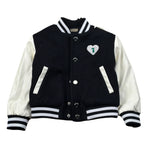 Trussardi Giubbino Modello College tinta unita con Maniche In Contrasto Blu per Neonato TIA26119GB BLU TRUSSARDI 